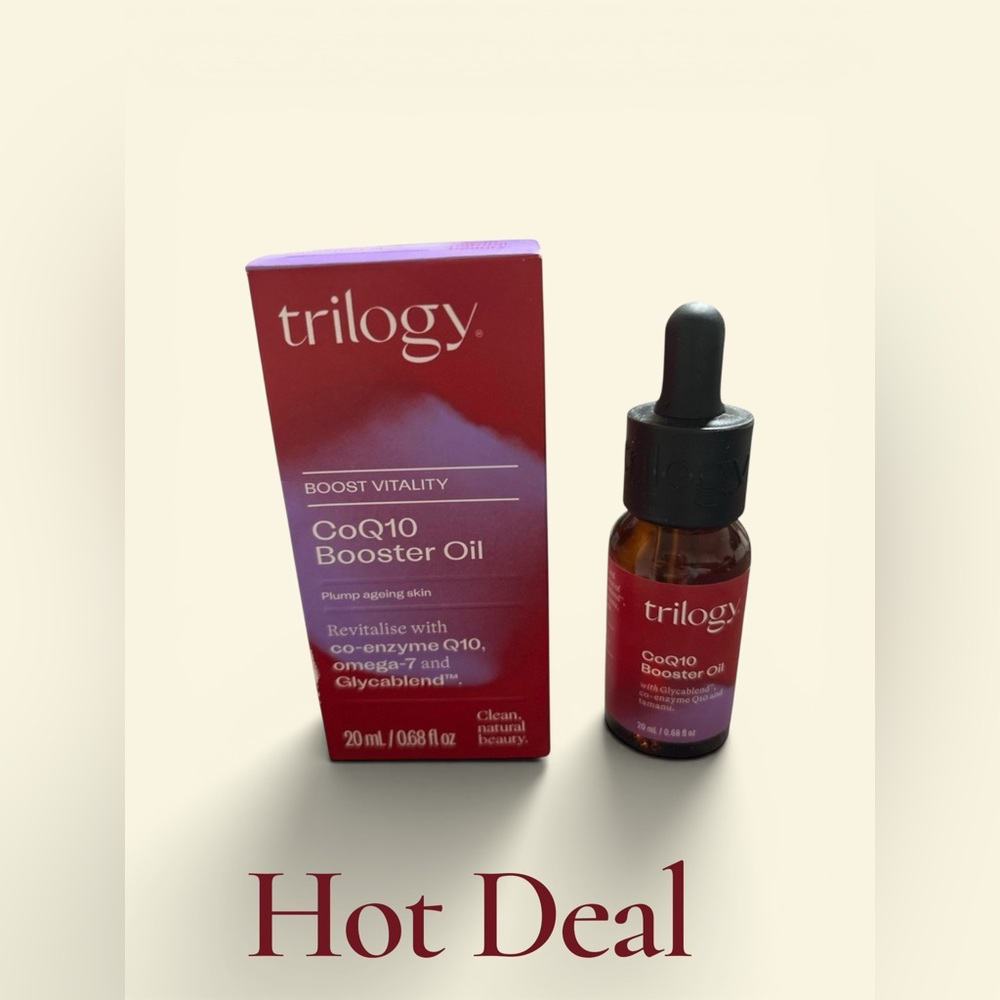 Trilogy 𝙲𝚘𝚀10 𝙱𝚘𝚘𝚜𝚝𝚎𝚛 𝙾𝚒𝚕 20 ml/0.68  𝚘𝚣
Exp 03/2027 - Picture 3 of 8
